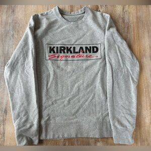 Kirkland branded sweatshirt from Costco. Size medium in men’s